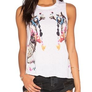 Chaser Muscle Camel Print Tank